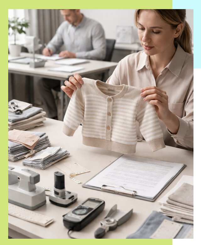 Сертификация детской одежды и текстильных изделий в Пыти-Яхах