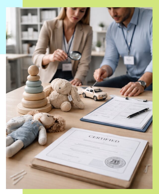 Сертификация игрушек в Пыти-Яхах от 12208 р. | Алешин-Пть