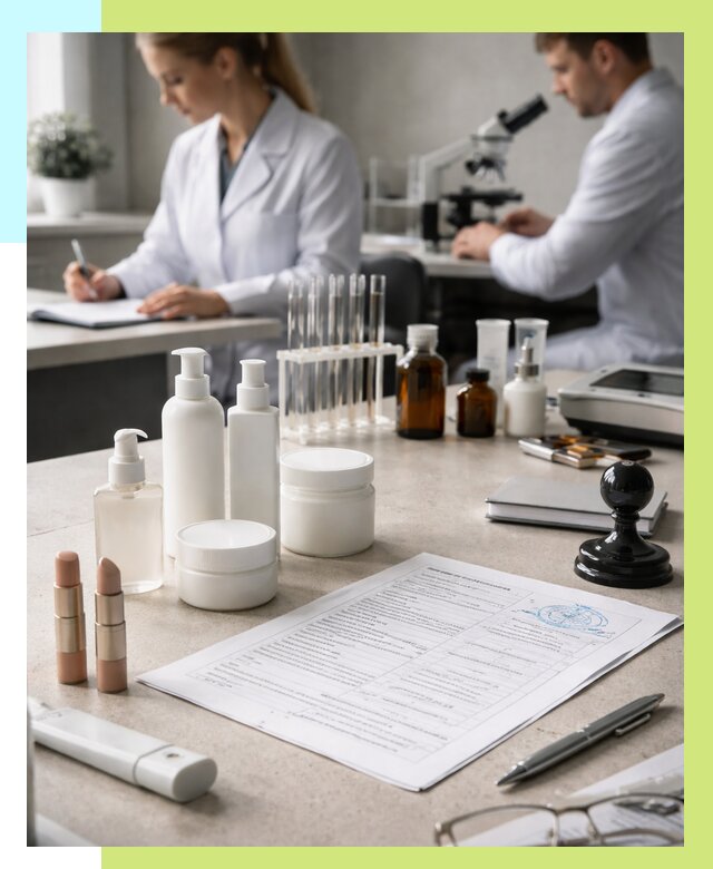 Сертификация косметики в Пыти-Яхах от 20346 р. - Алешин-Пть