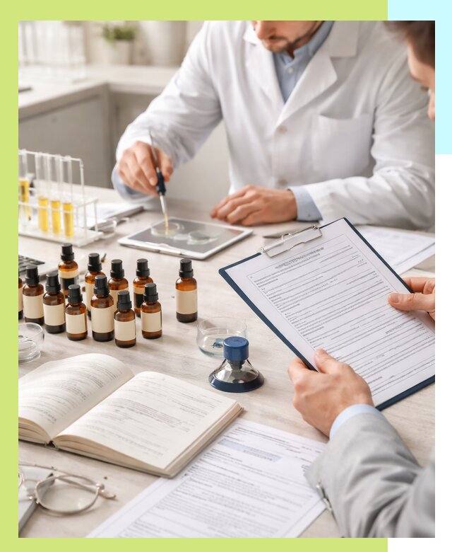 Сертификация эфирных масел и документация качества в Пыти-Яхах