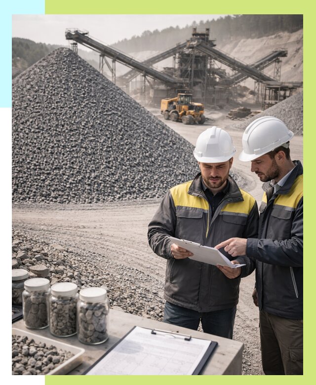 Сертификация щебня в Пыти-Яхах под ключ от 9156 р., Алешин-Пть