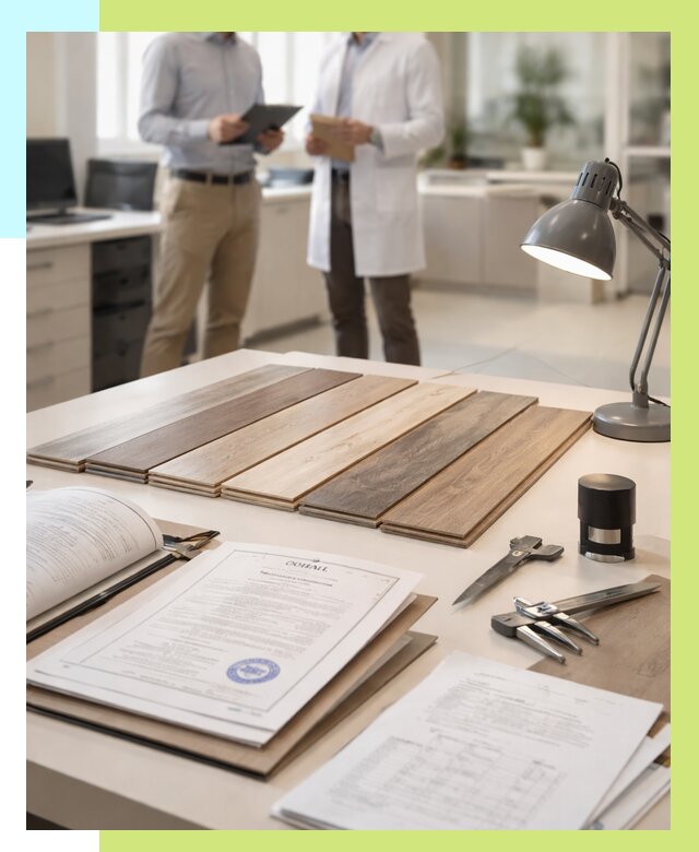 Сертификация ламината в Пыти-Яхах от 18311 р. под ключ | Алешин-Пть