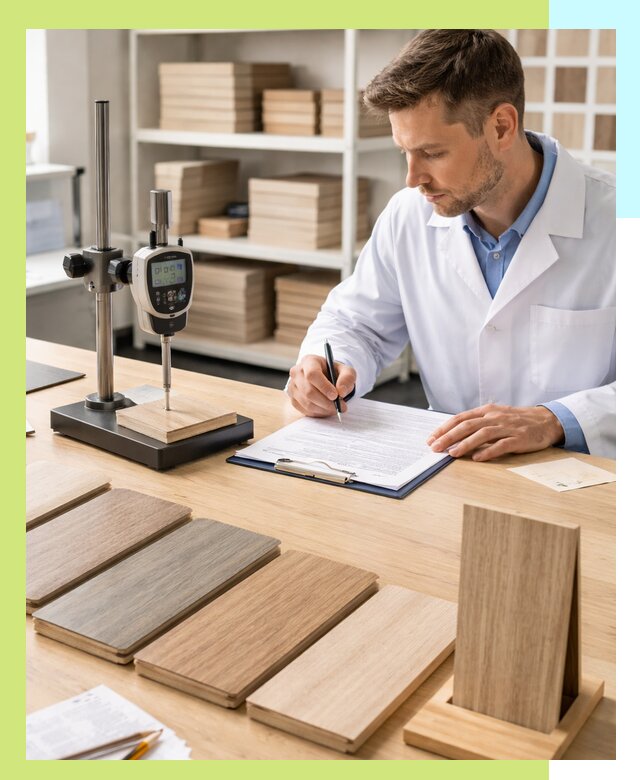Сертификация ламината с испытаниями и оформлением документов в Пыти-Яхах