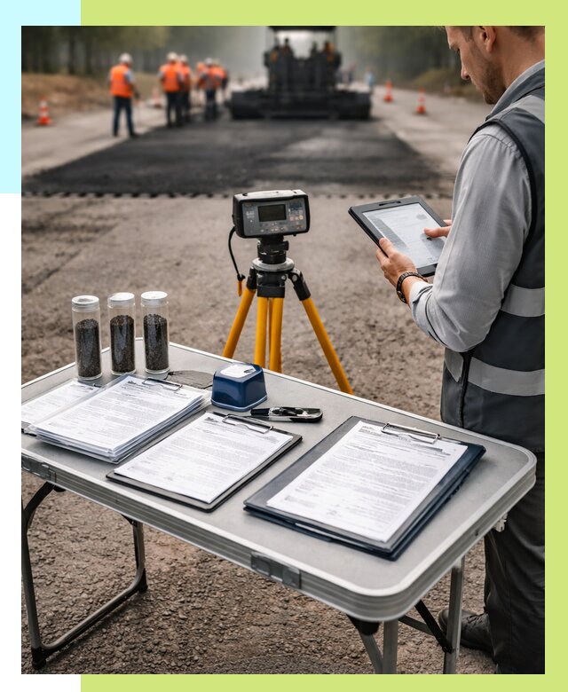 Сертификация асфальта в Пыти-Яхах от 25433 р. | Алешин-Пть