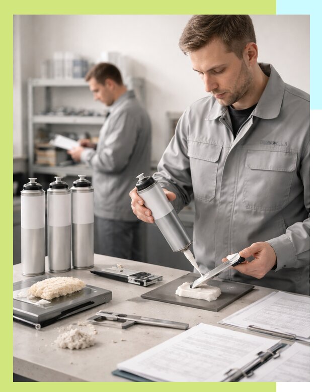 Сертификация монтажной пены и соответствие стандартам в Пыти-Яхах