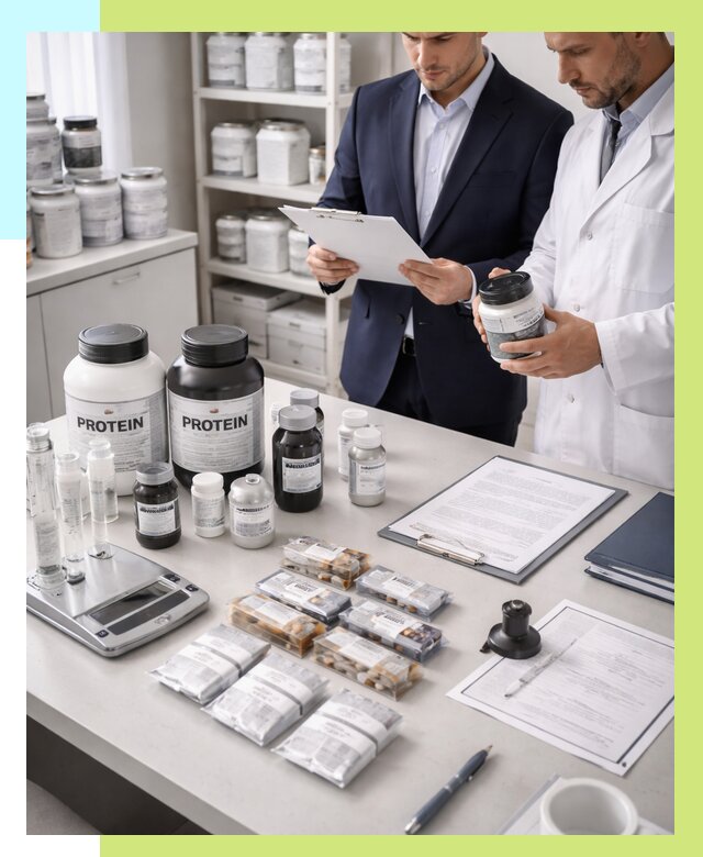 Сертификация спортивного питания в Пыти-Яхах от 15260 р., Алешин-Пть