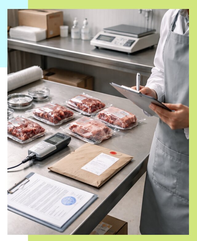 Сертификат на мясо и декларация в Пыти-Яхах от 8647 р. | Алешин-Пть