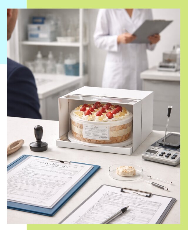 Сертификация тортов в Пыти-Яхах от 9156 р. заказать | Алешин-Пть