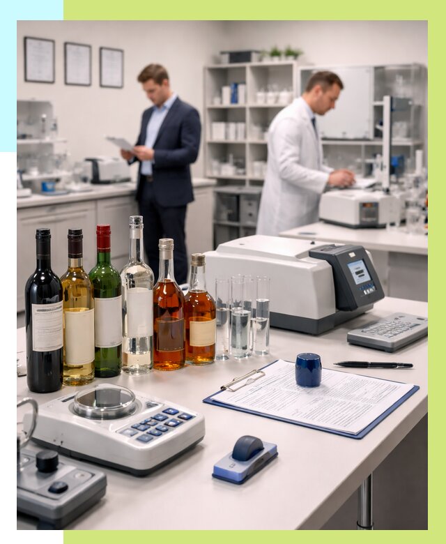 Сертификация алкогольной продукции в Пыти-Яхах от 25433 р. | Алешин-Пть