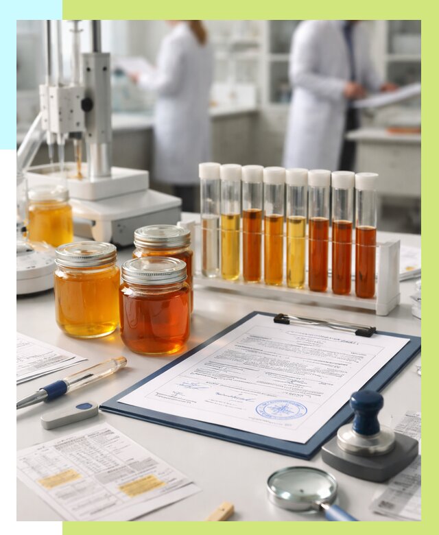 Сертификация меда в Пыти-Яхах от 7630 р. под ключ | Алешин-Пть