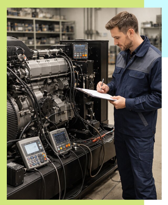 Сертификация дизельных генераторов и их оборудования в Пыти-Яхах