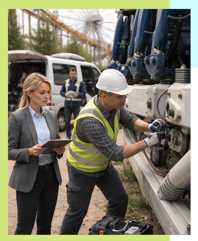 Сертификация аттракционов и проверка безопасности в Пыти-Яхах