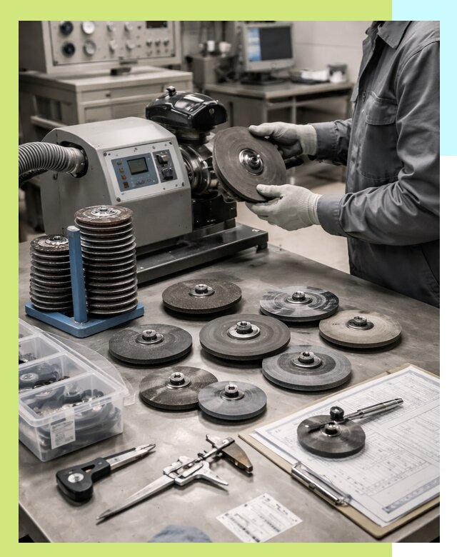 Сертификация абразивного инструмента в Пыти-Яхах по стандартам