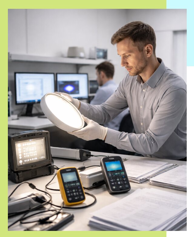 Сертификация светильников в Пыти-Яхах: испытания и оформление