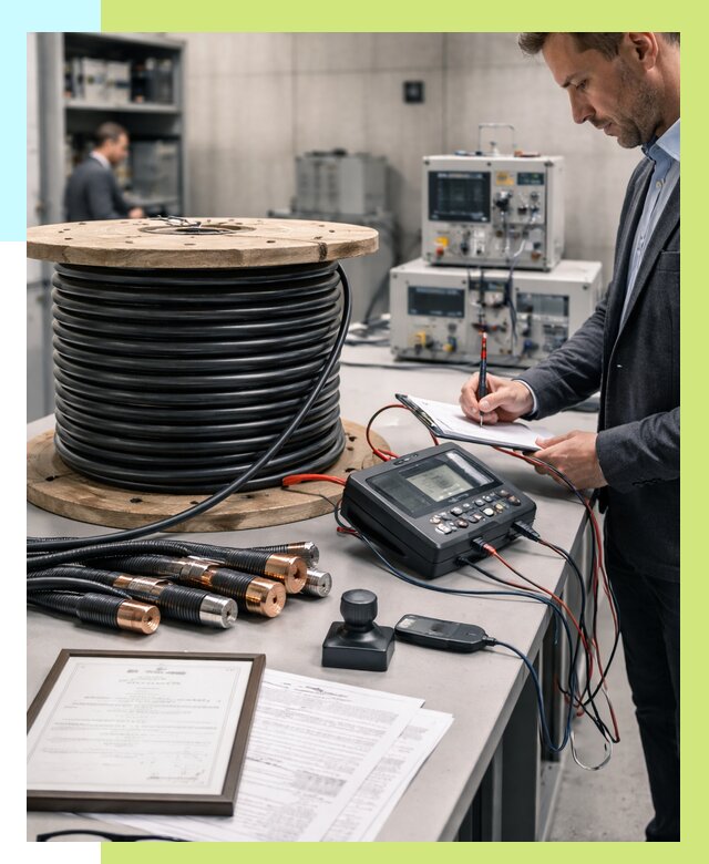 Сертификация кабеля в Пыти-Яхах от 8138 р. срочно | Алешин-Пть