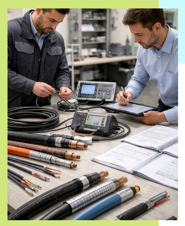 Сертификация кабеля и электропроводки в Пыти-Яхах под ключ