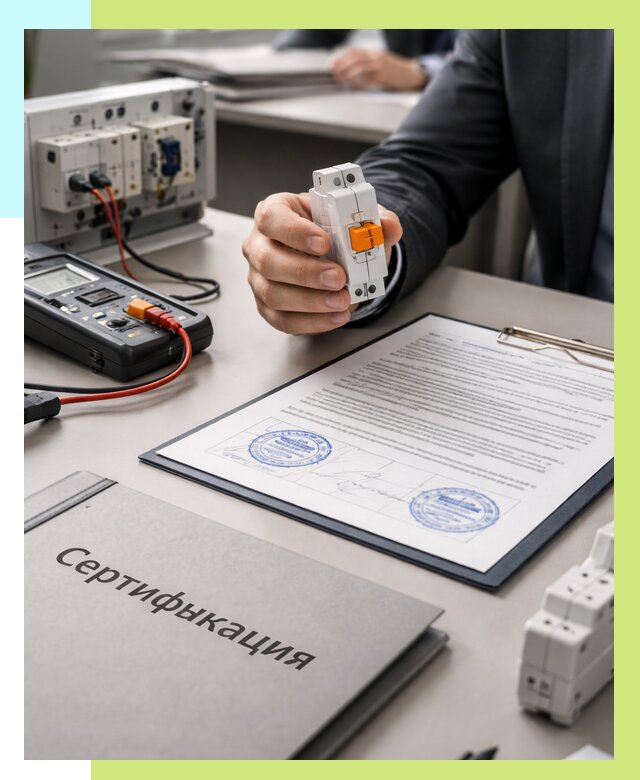 Сертификация выключателей под ключ в Пыти-Яхах от 15260 р. | Алешин-Пть