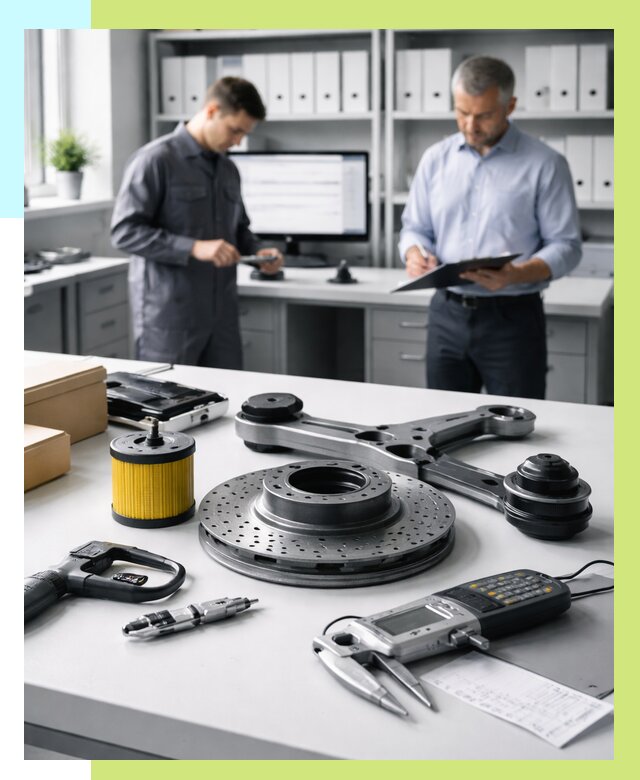 Сертификация автозапчастей в Пыти-Яхах от 25433 р. | Алешин-Пть