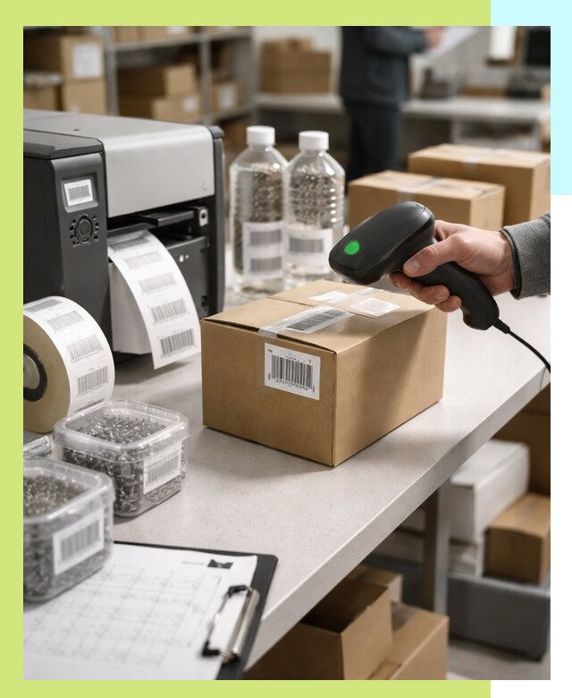 Штрихкодирование продукции и маркировка для продажи в Пыти-Яхах