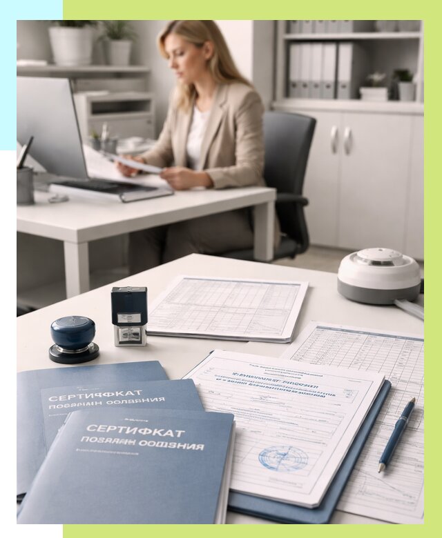 Сертификаты пожарной безопасности в Пыти-Яхах от 15260 р. | Алешин-Пть