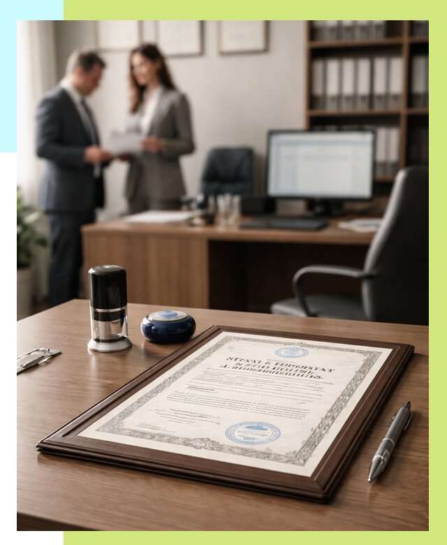 Свидетельство о регистрации продукции в Пыти-Яхах от 9156 р.|Алешин-Пть