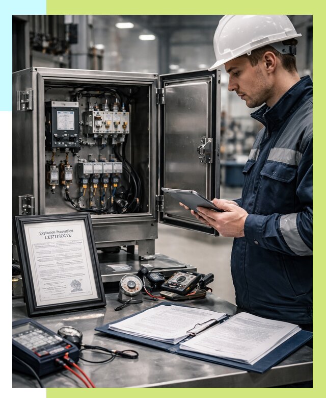 Сертификат взрывозащиты в Пыти-Яхах от 45779 р. | Алешин-Пть