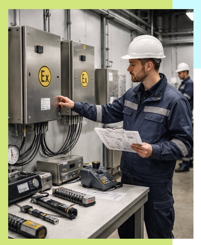 Сертификат взрывозащиты промышленного оборудования в Пыти-Яхах