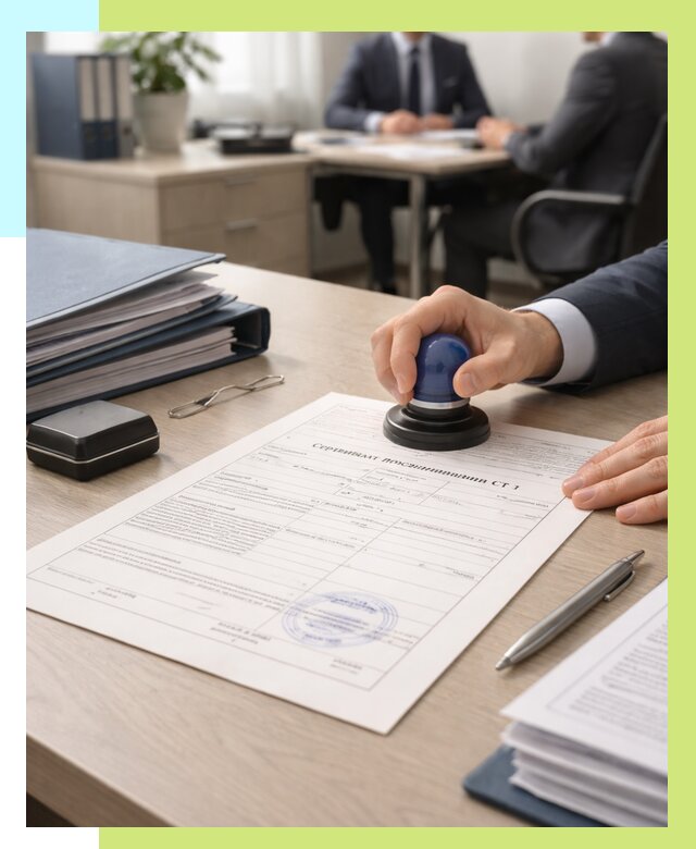 Сертификат происхождения СТ 1 в Пыти-Яхах от 4578 р. | Алешин-Пть