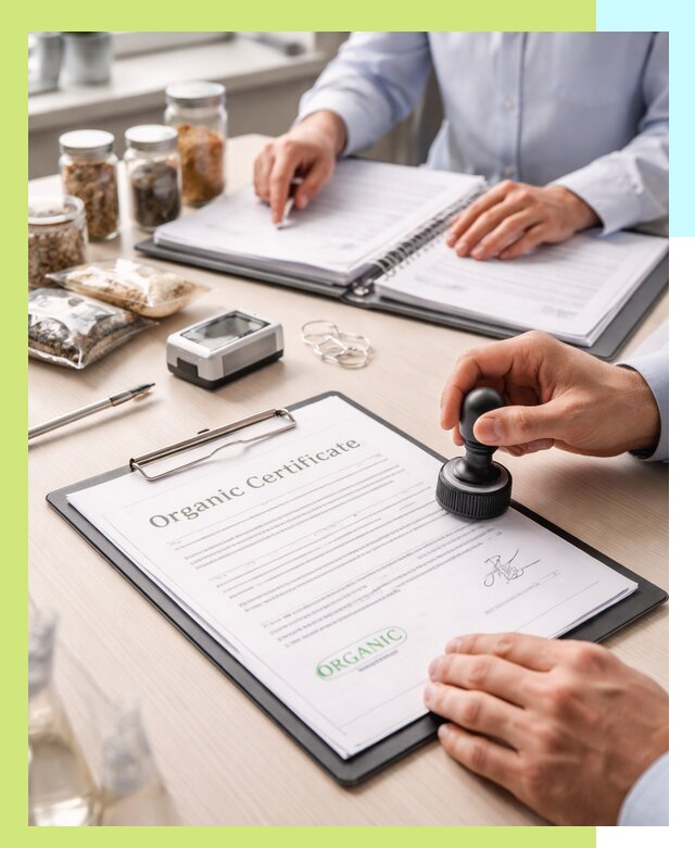 Получение органик сертификата для продукции в Пыти-Яхах