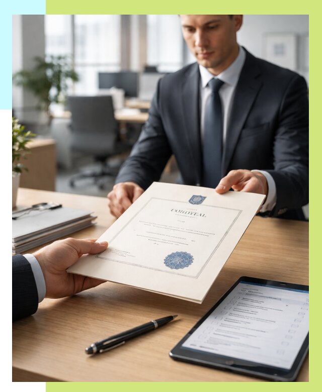 Сертификат ISO 30301 в Пыти-Яхах от 35606 р. | Алешин-Пть - под ключ