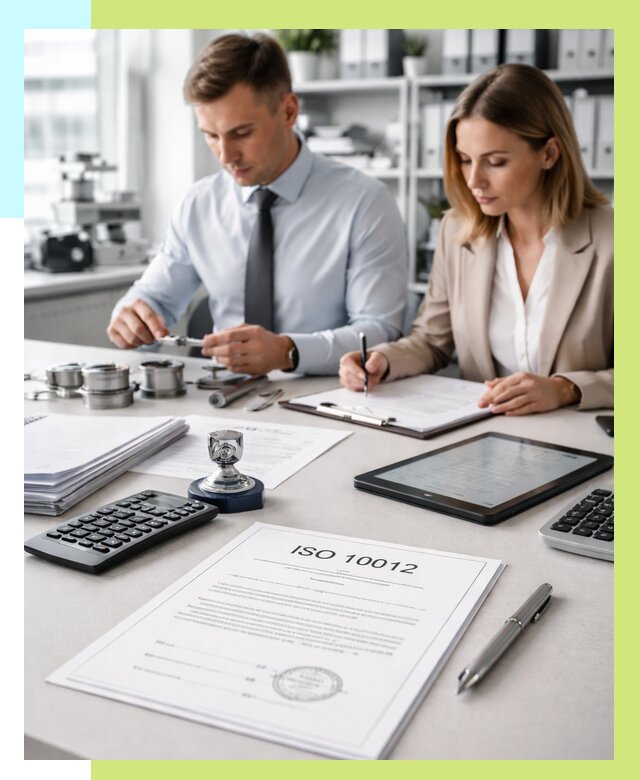 Сертификат ISO 10012 в Пыти-Яхах от 25433 р. — Алешин-Пть