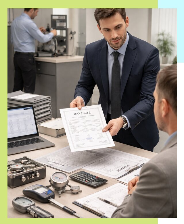 Выдача сертификата ISO 10012 по требованиям метрологии в Пыти-Яхах