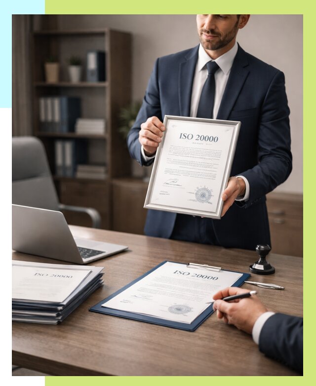 Сертификат ISO 20000 в Пыти-Яхах под ключ от 122076 р., Алешин-Пть