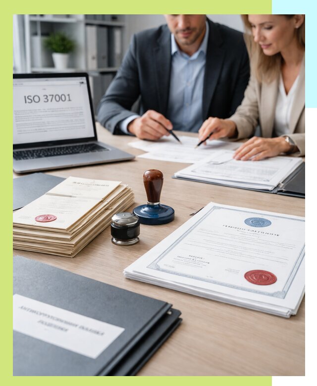Получение сертификата ISO 37001 по системе борьбы с коррупцией в Пыти-Яхах